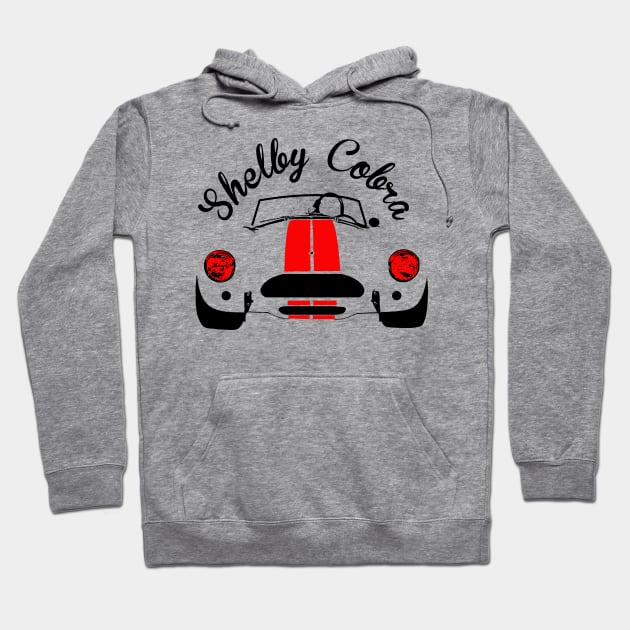 Shelby Cobra Old Style Hoodie by mufflebox